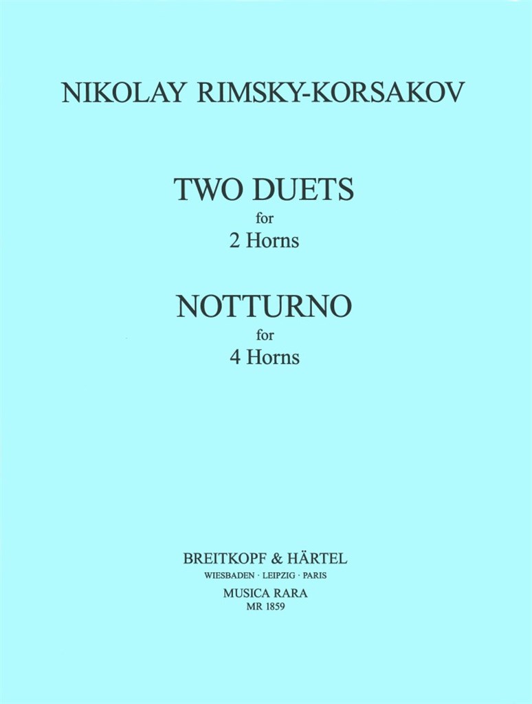 Zwei Duette, Notturno